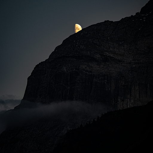 Moonrise Titlis